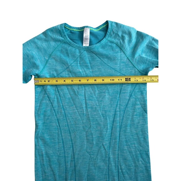 Ivivva Fly Tech‎ Long Sleeve Top Teal Thumb holes Sporty Athleisure Size Large - Picture 6 of 6